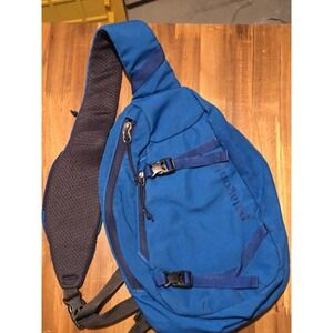 Patagonia Atom 8L Blue Sling Crossbody Bag Strap Shoulder Backpack